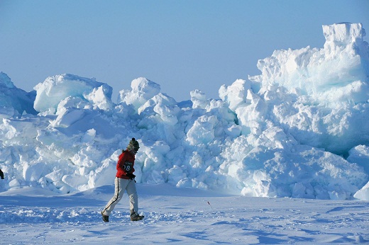 El choque de planchas de hielo proboca grandes escombreras_©MikeKing