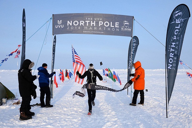 Mike Wardian, vencedor del North Pole Marathon 2014_©Mike King