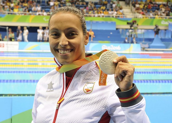 Teresa Perales, medalla de plata en 200estilos SM5, JJPP Rio 2016