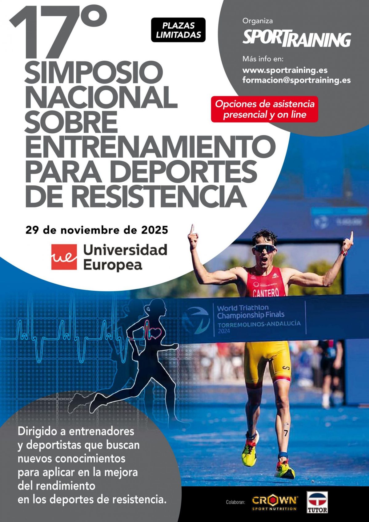 17º SIMPOSIO NACIONAL SOBRE ENTRENAMIENTO PARA DEPORTES DE RESISTENCIA (asistencia online)